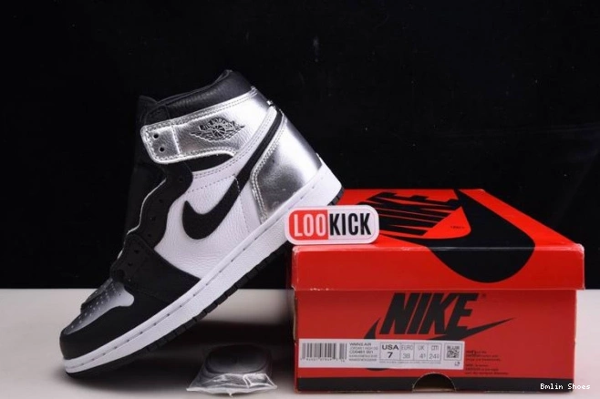 Bmlin Shoes CD0461-001 OG TOE JORDAN HIGH WMNS AIR 1 SILVER 0805